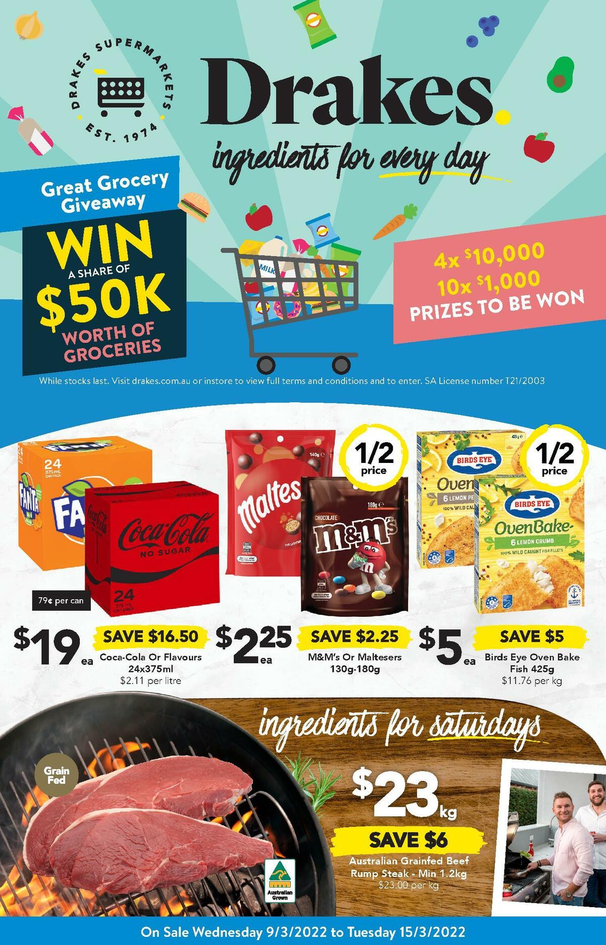 Drakes Queensland Australia Catalogues & Specials from 9 March