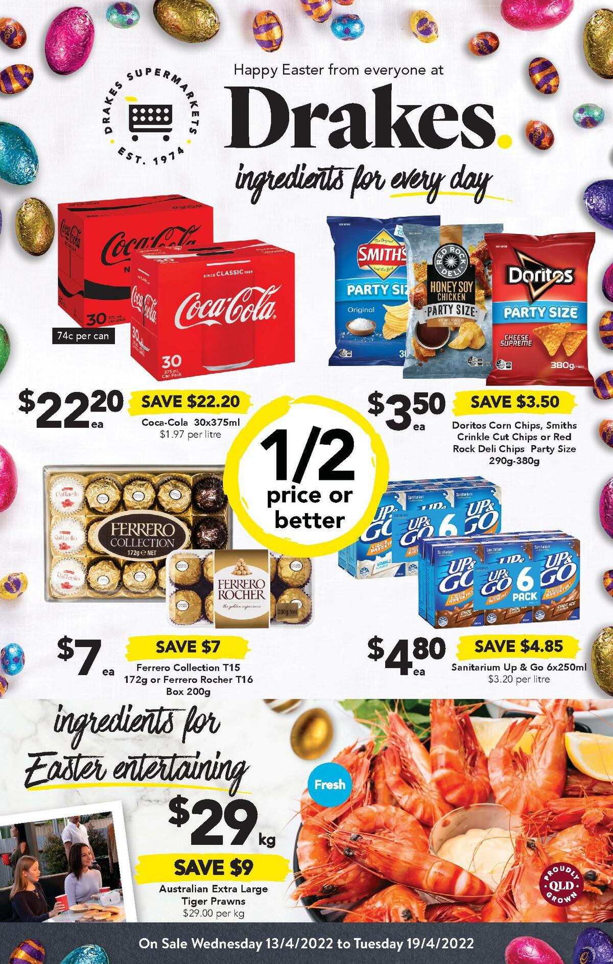 Drakes QLD Australia Catalogues & Specials from 13 April