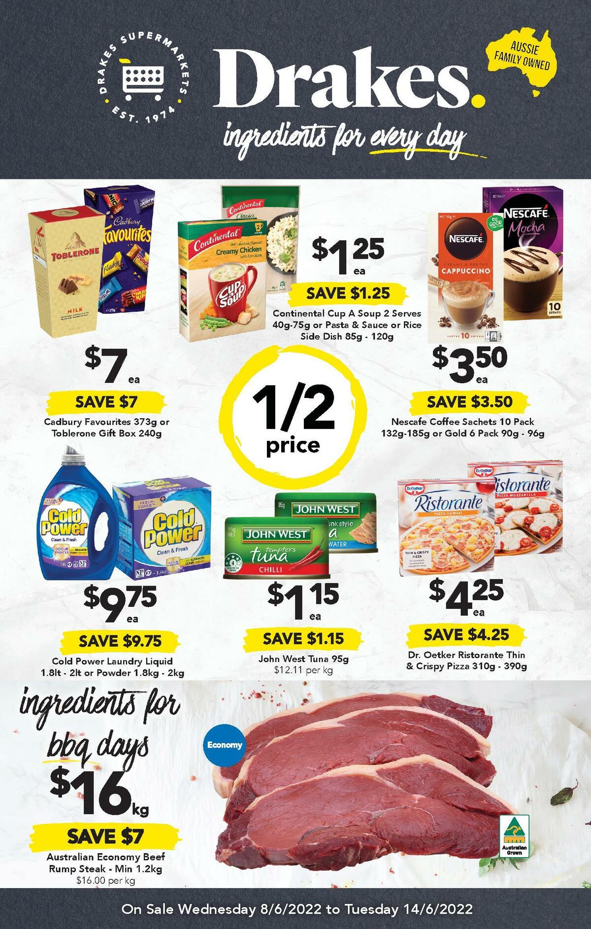 Drakes QLD Australia Catalogues & Specials from 8 June