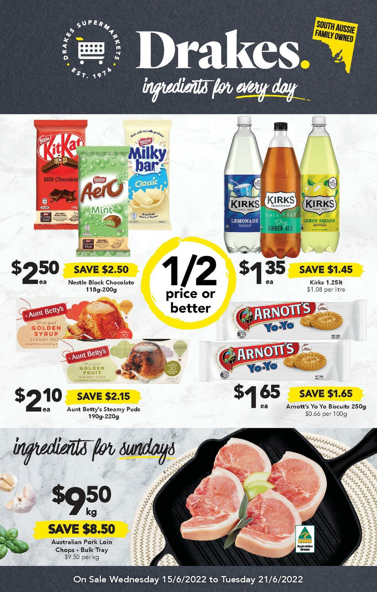 Drakes Australia Catalogues & Specials from 15 June