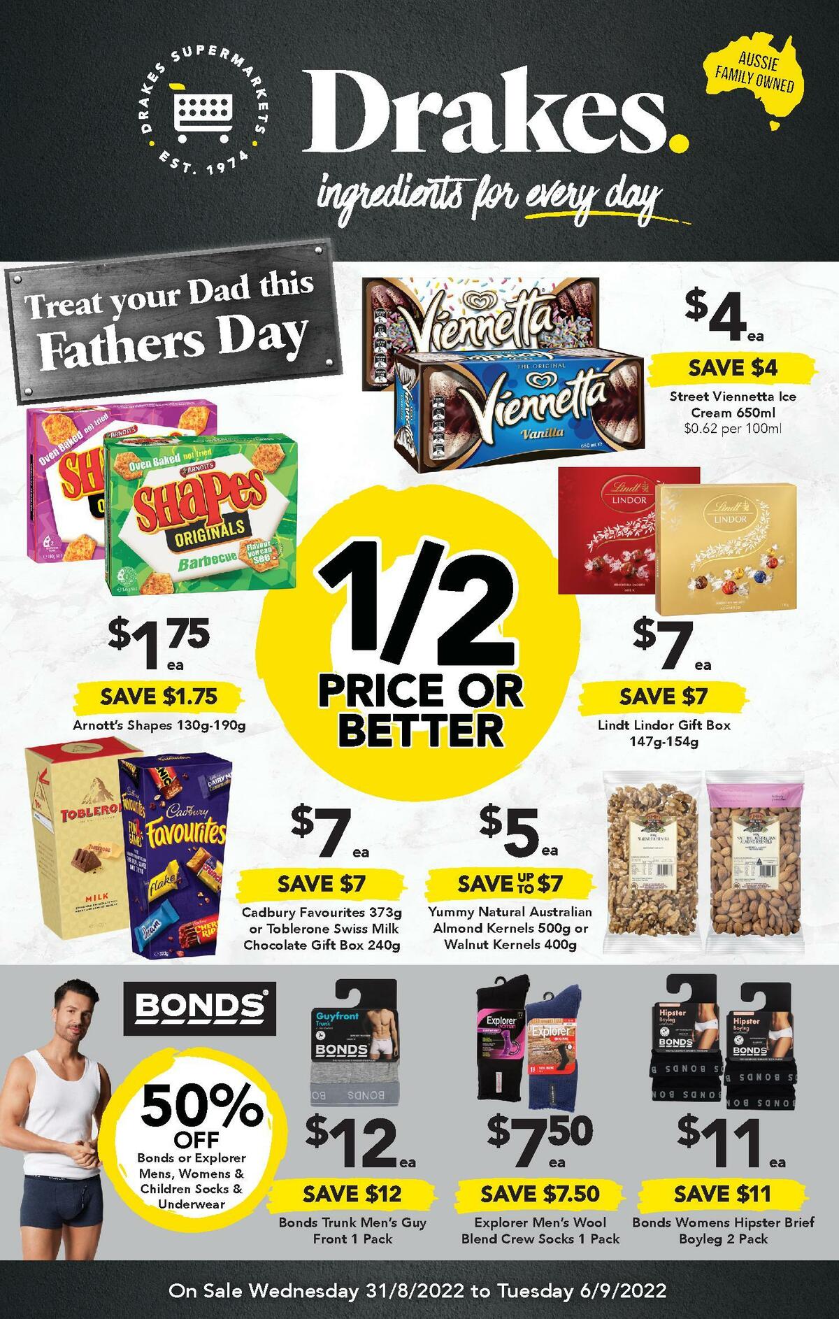 Drakes QLD Australia Catalogues & Specials from 31 August