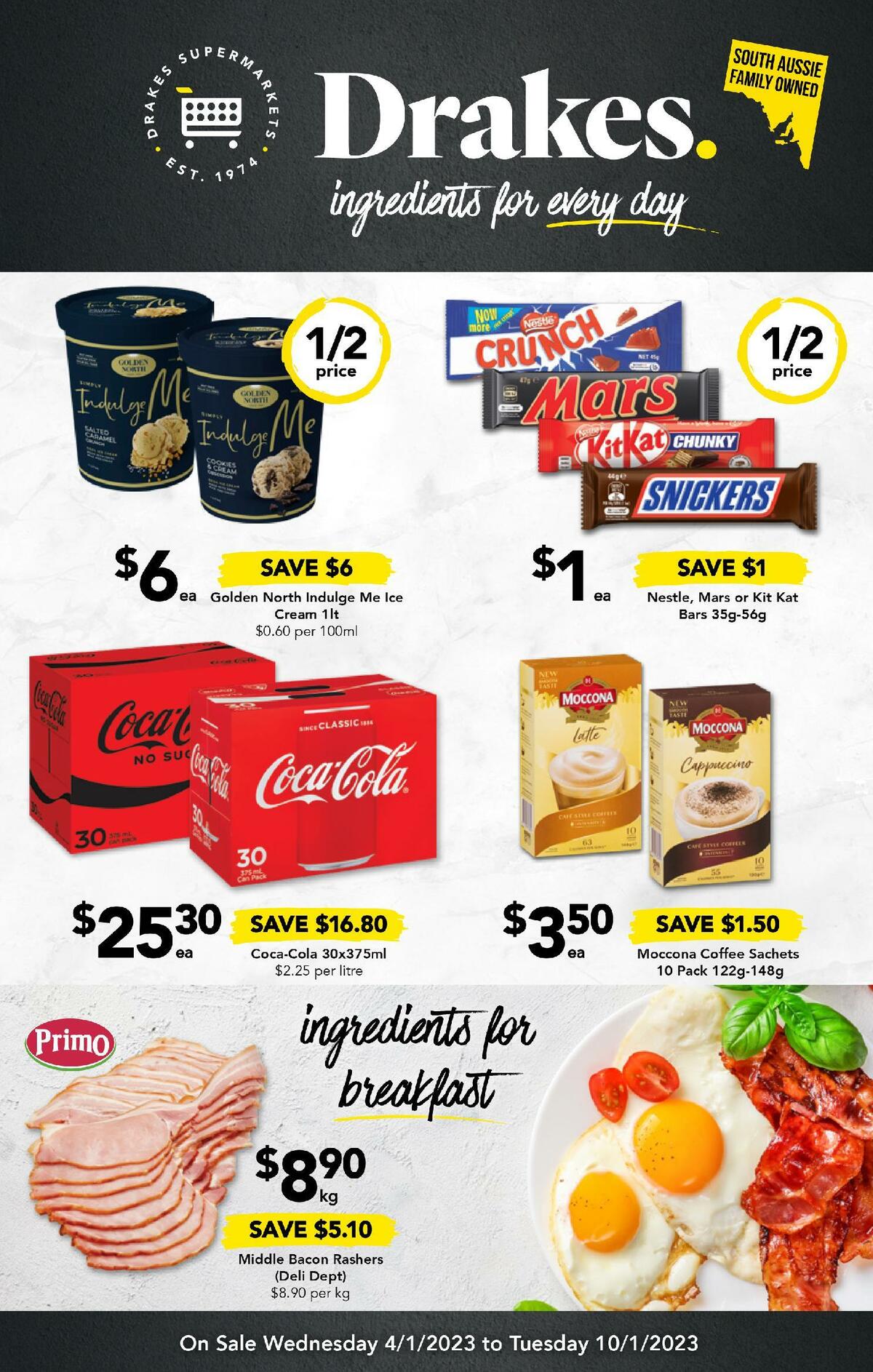 Drakes Australia Catalogues & Specials from 4 January