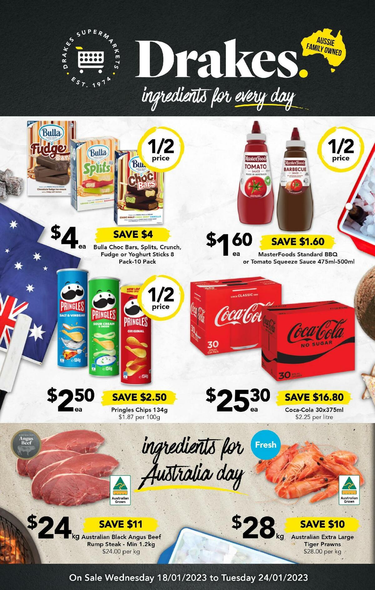 Drakes Queensland Australia Catalogues & Specials from 18 January