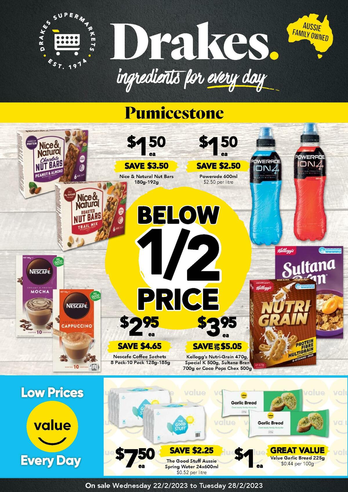 Drakes Pumicestone Australia Catalogues & Specials from 22 February