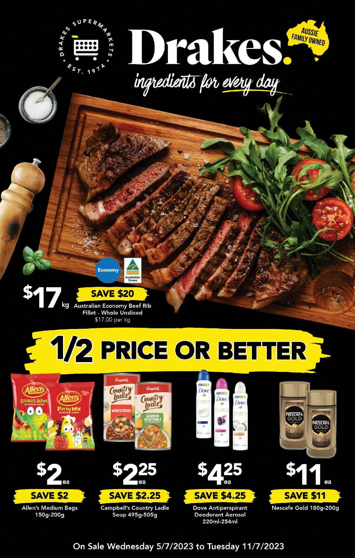 Drakes QLD Australia Catalogues & Specials from 5 July