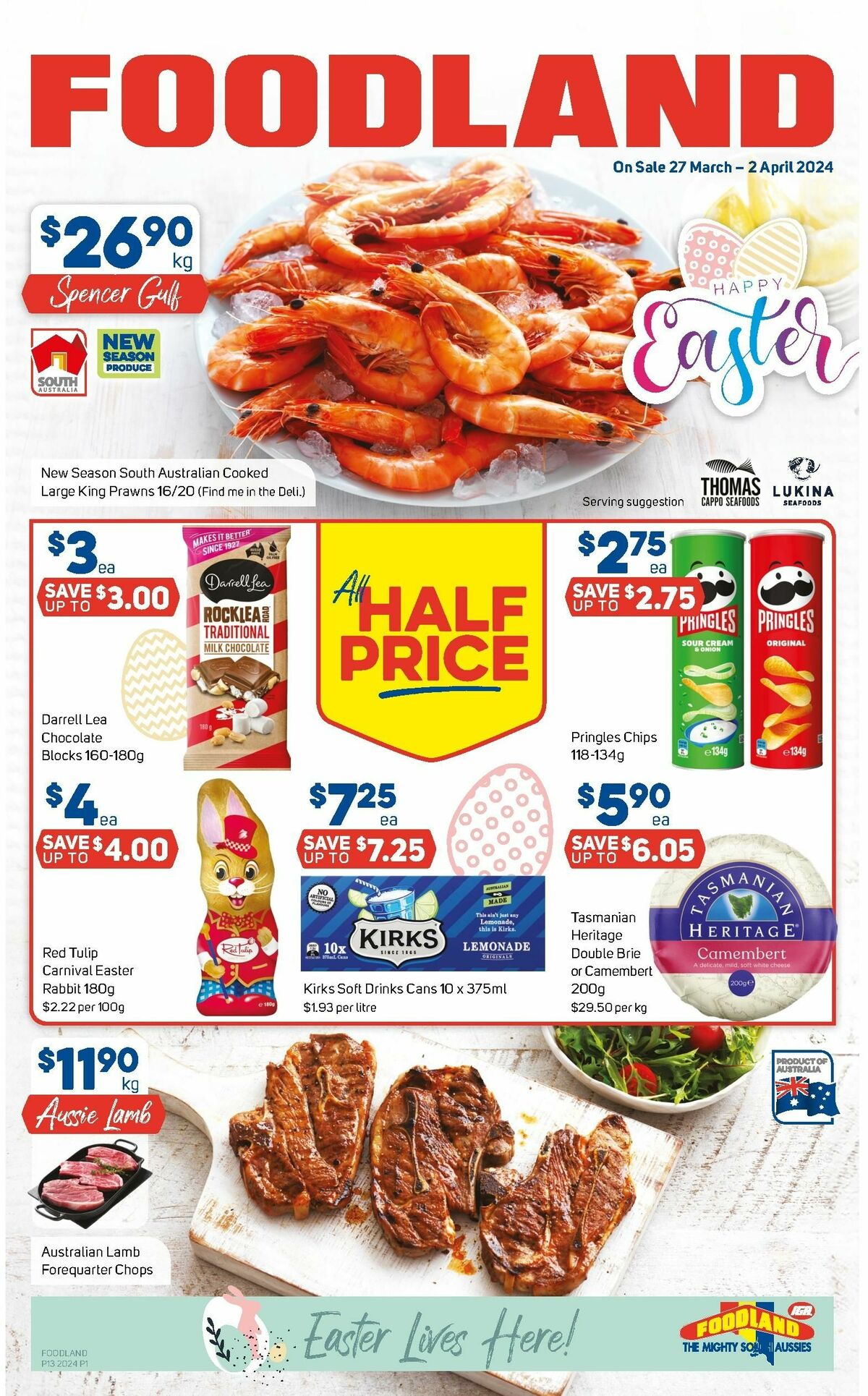 Foodland from 27 March