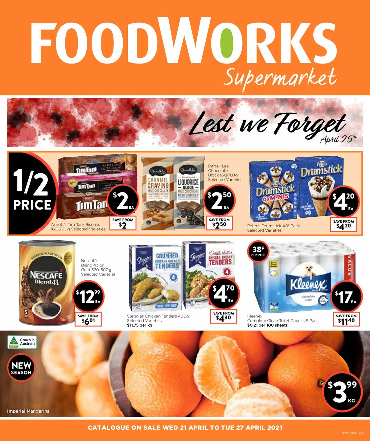 FoodWorks Supermarket Australia Catalogues & Specials from 21 April