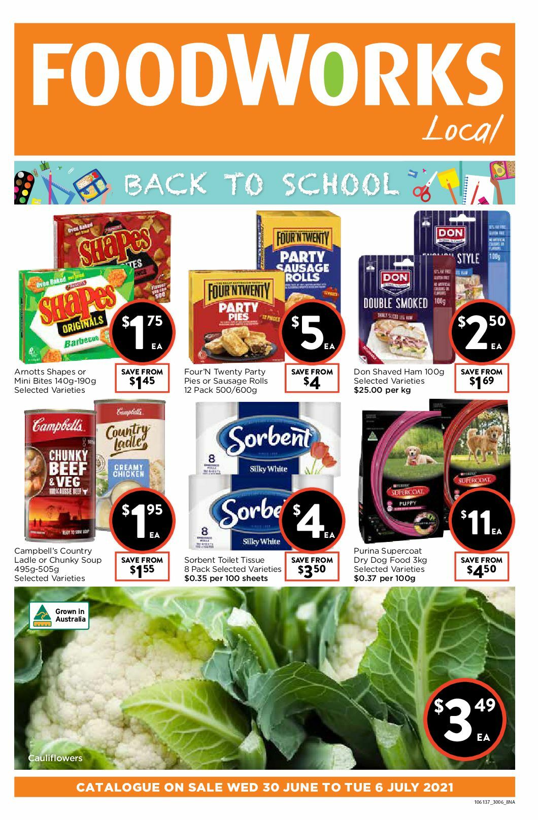 FoodWorks Australia Catalogues & Specials from 30 June