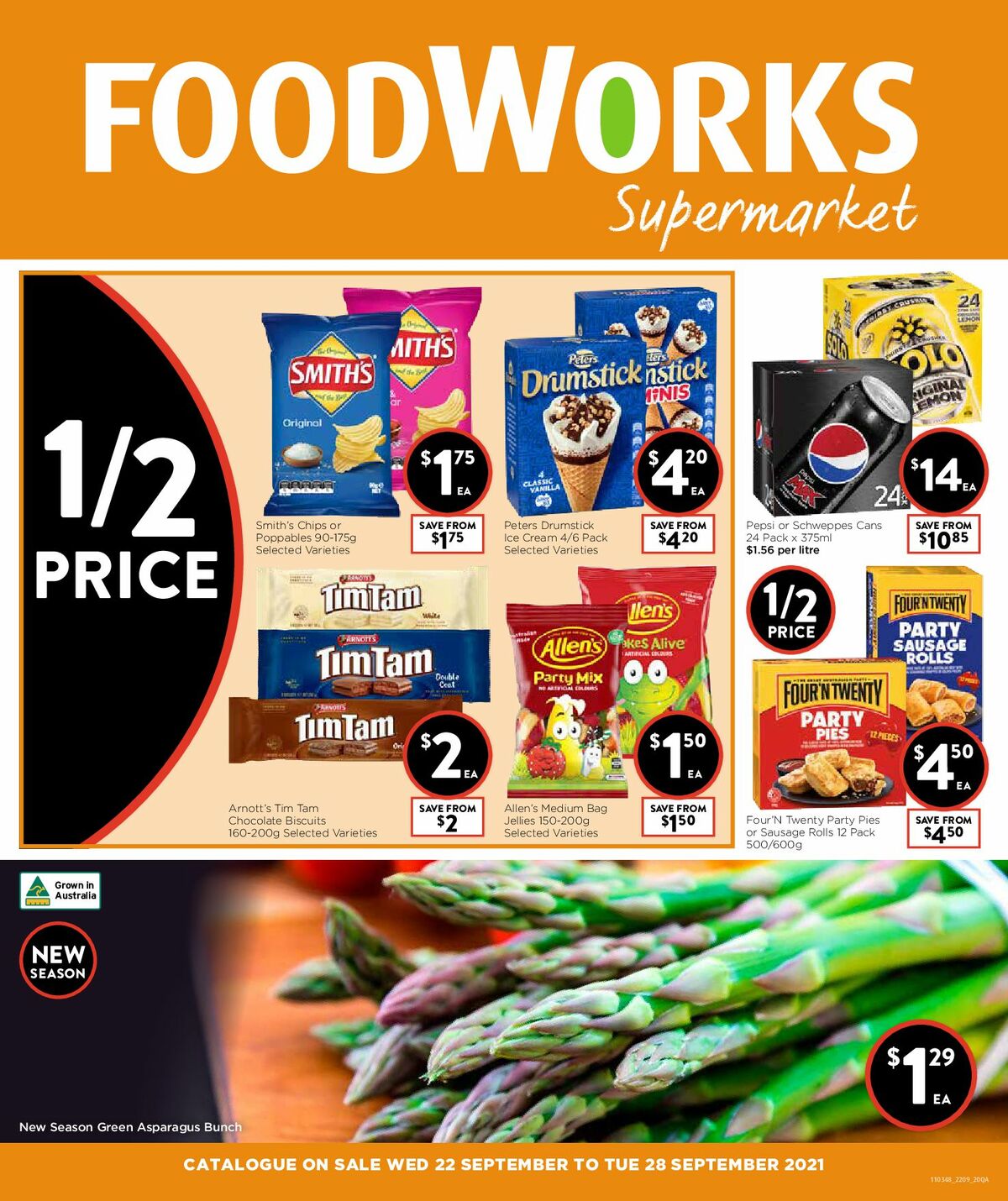 FoodWorks Supermarket Australia Catalogues & Specials from 22 September