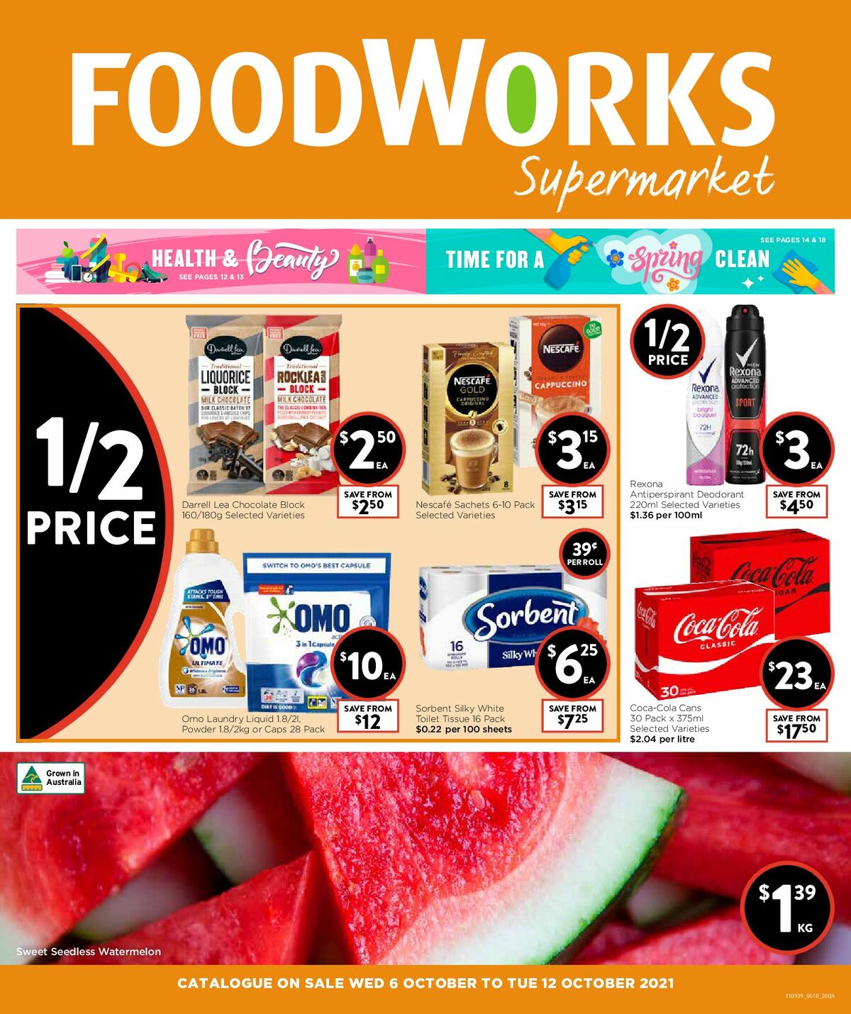 FoodWorks Supermarket Australia Catalogues & Specials from 6 October