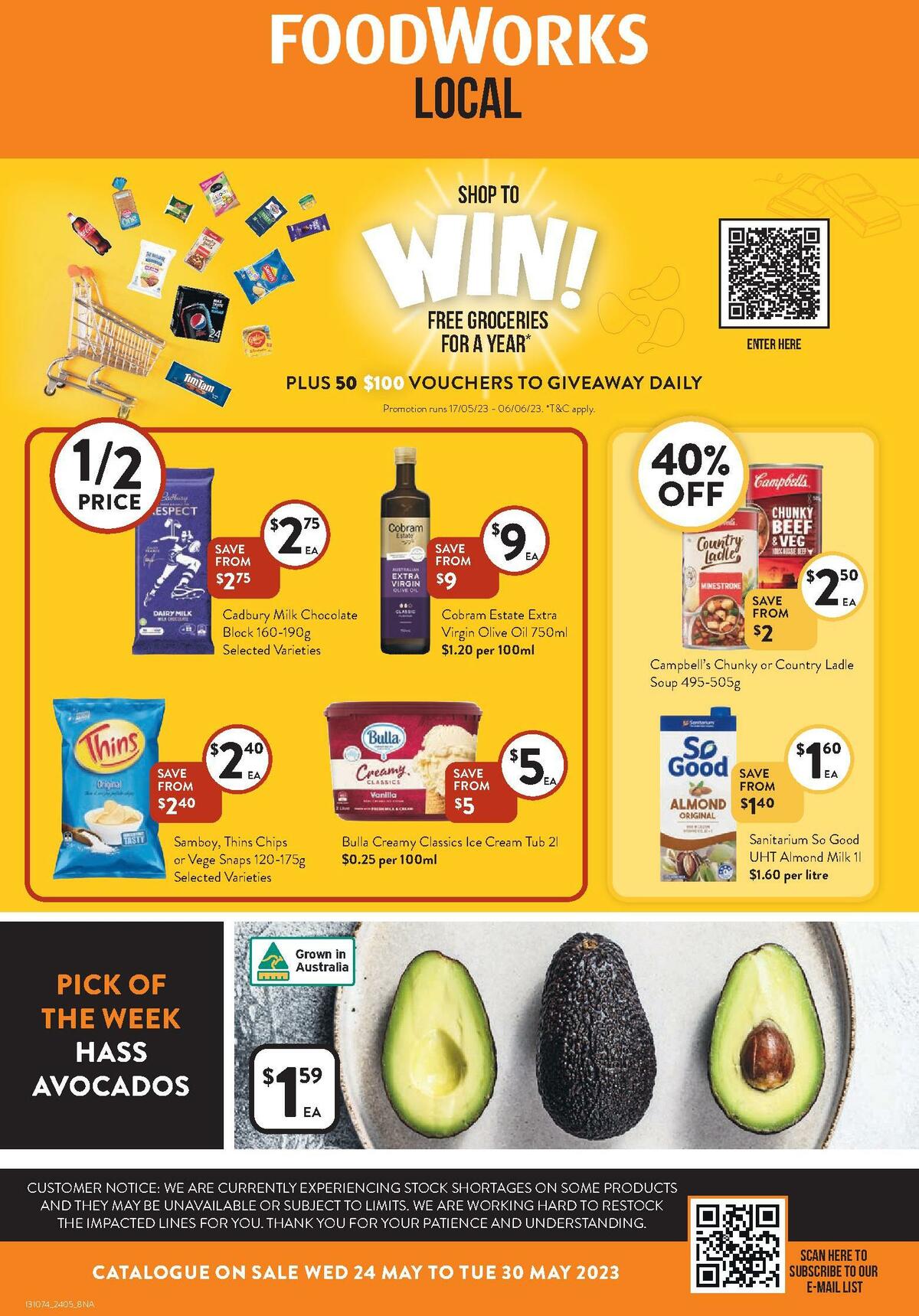 FoodWorks Australia Catalogues & Specials from 24 May