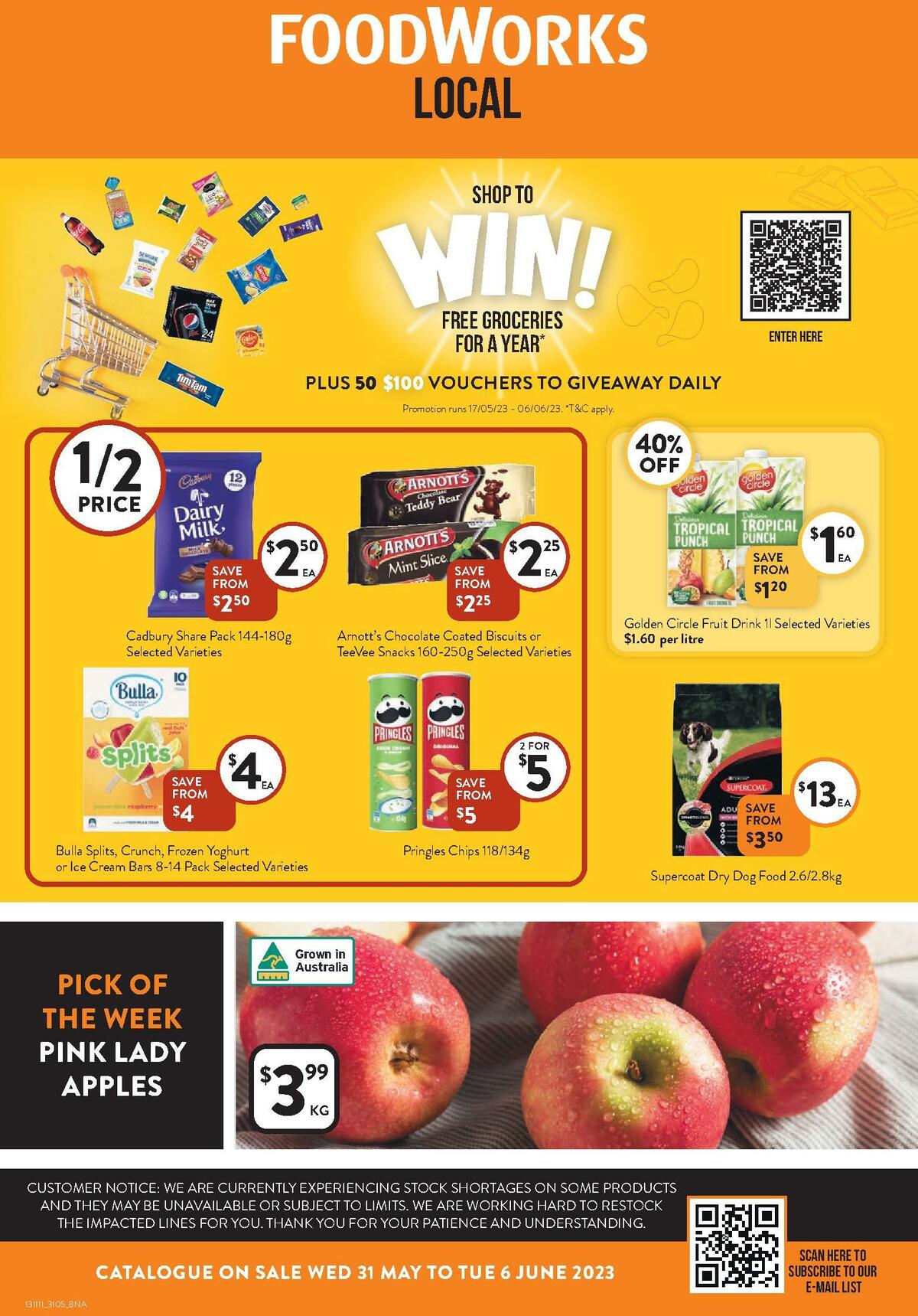 FoodWorks Australia Catalogues & Specials from 31 May