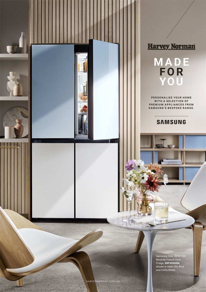 Harvey Norman Samsung Made For You from 15 June