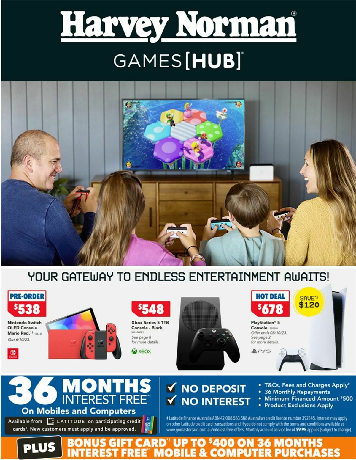 Harvey Norman from 22 September
