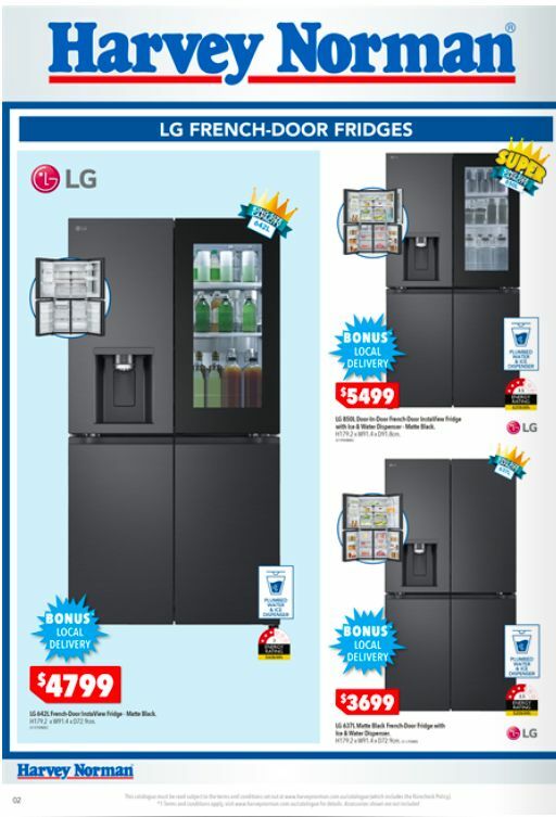 Harvey Norman from 2 December