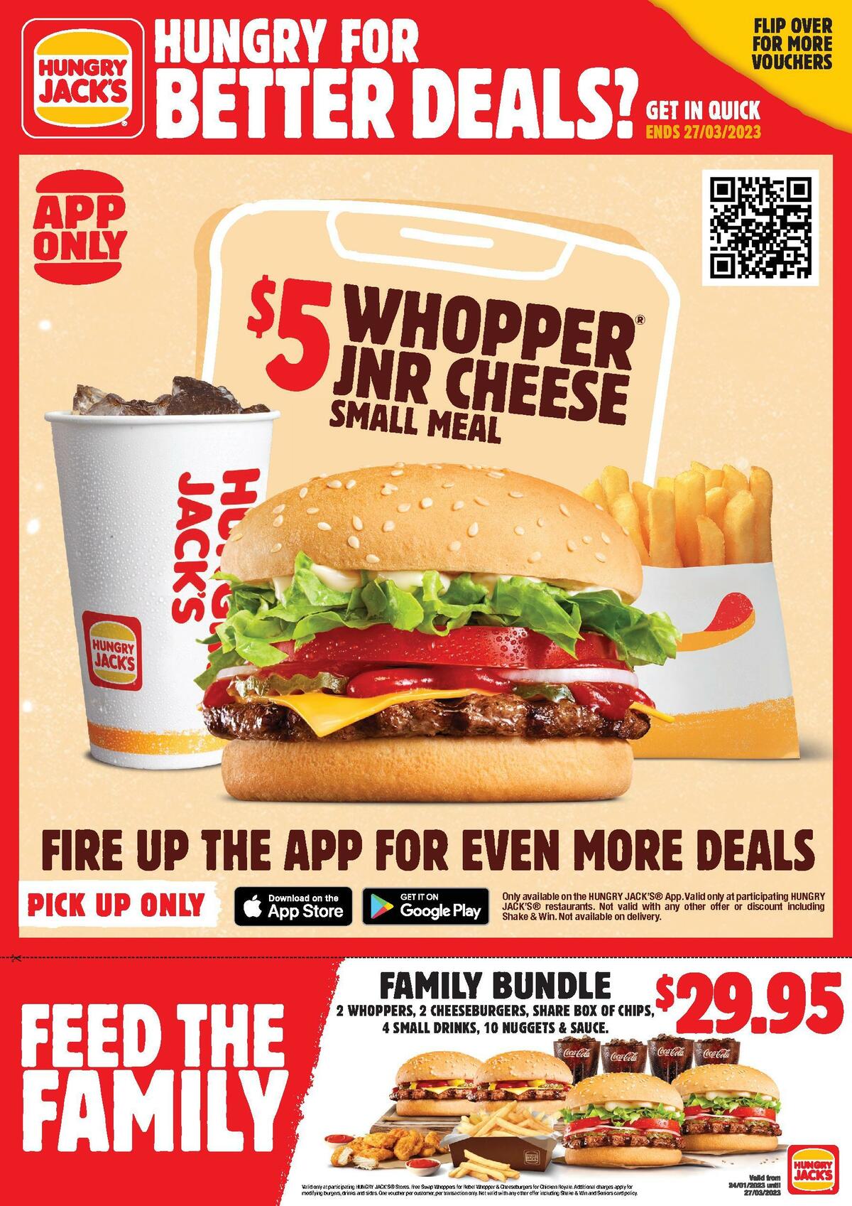 Hungry Jack's from 24 January
