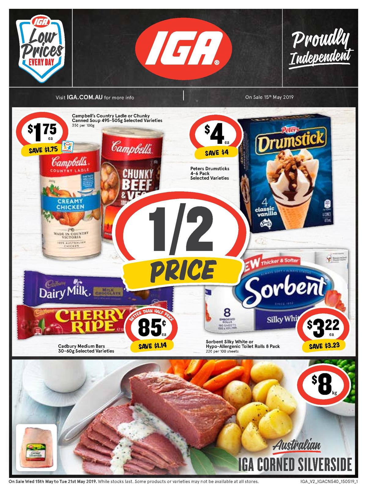 IGA Australia Catalogues & Specials from 15 May
