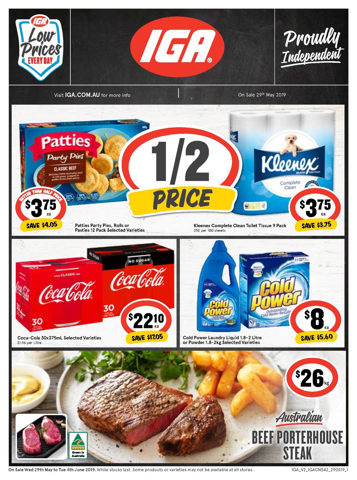 IGA Australia Catalogues & Specials from 29 May