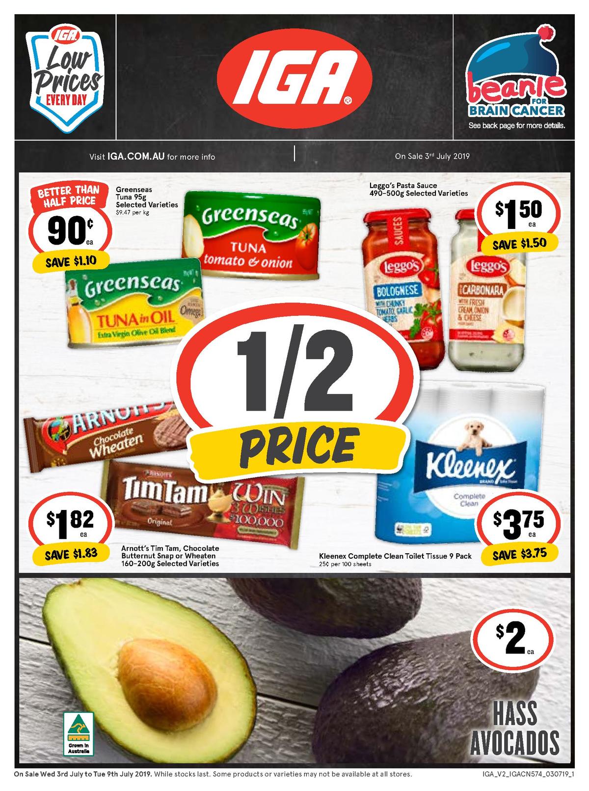 IGA Australia Catalogues & Specials from 3 July
