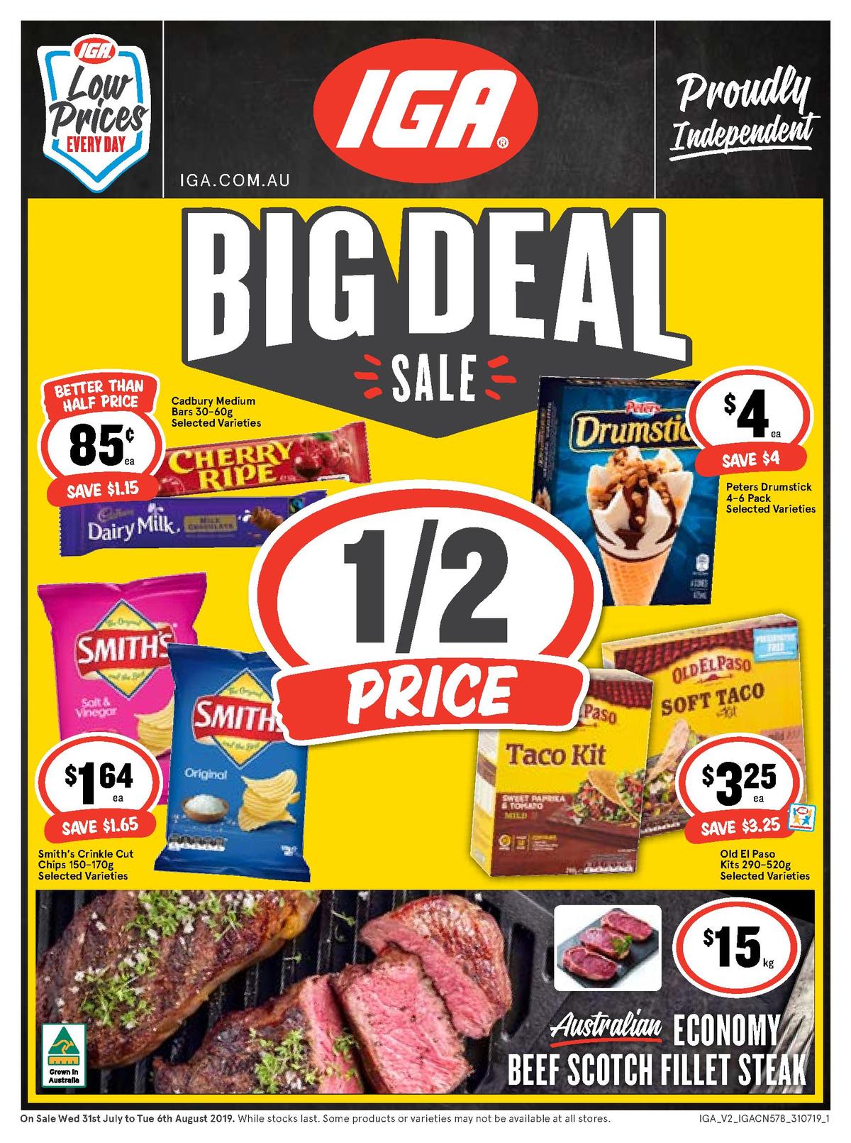 IGA Australia Catalogues & Specials from 31 July