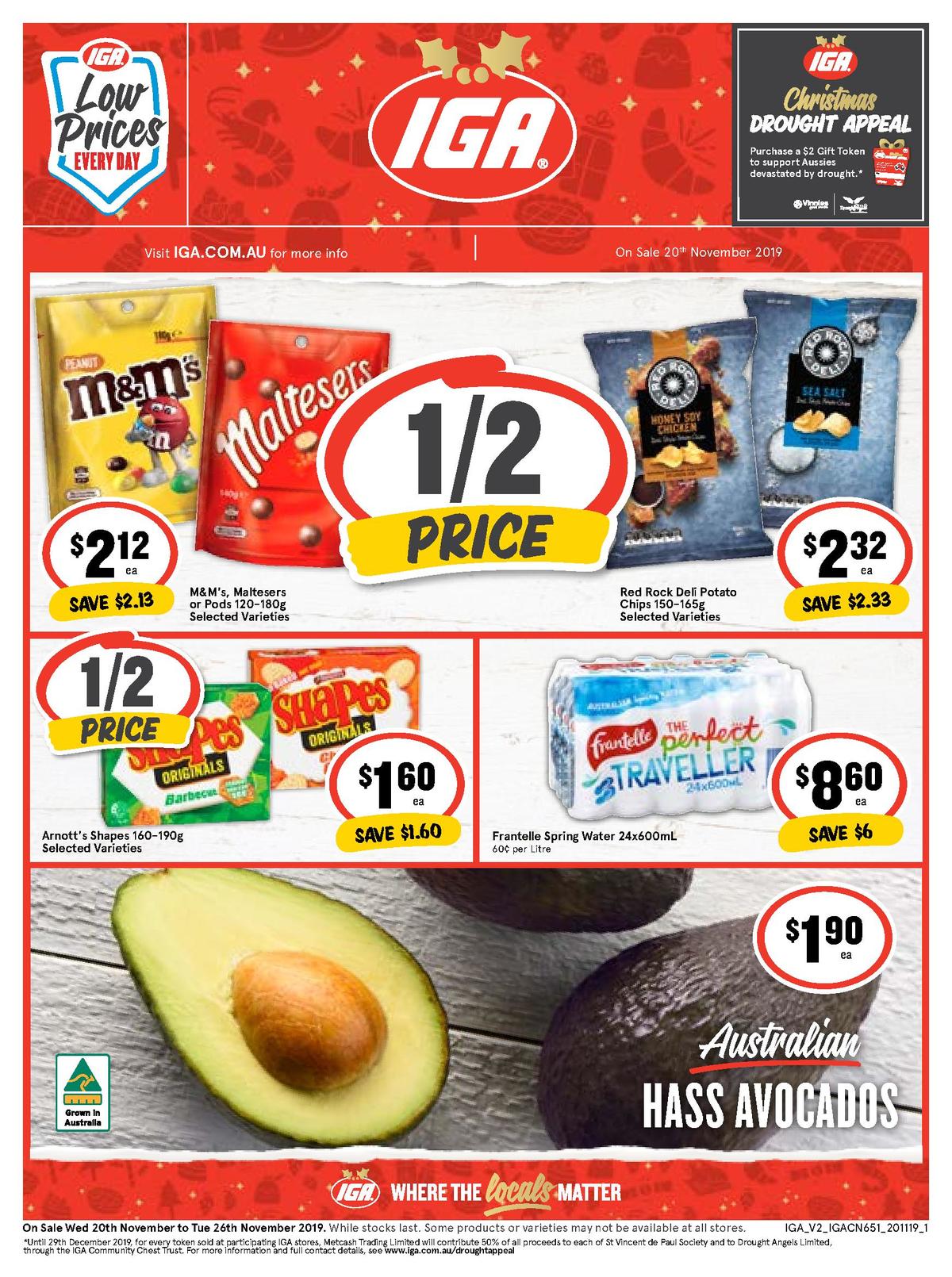 IGA Australia Catalogues & Specials from 20 November