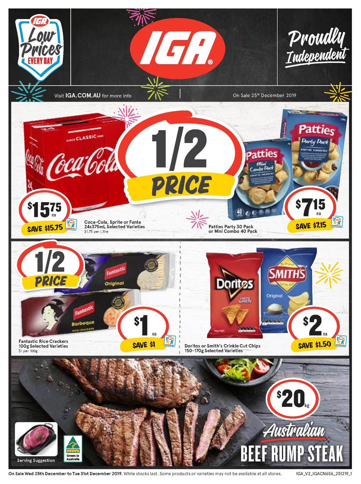 IGA Australia Catalogues & Specials from 25 December