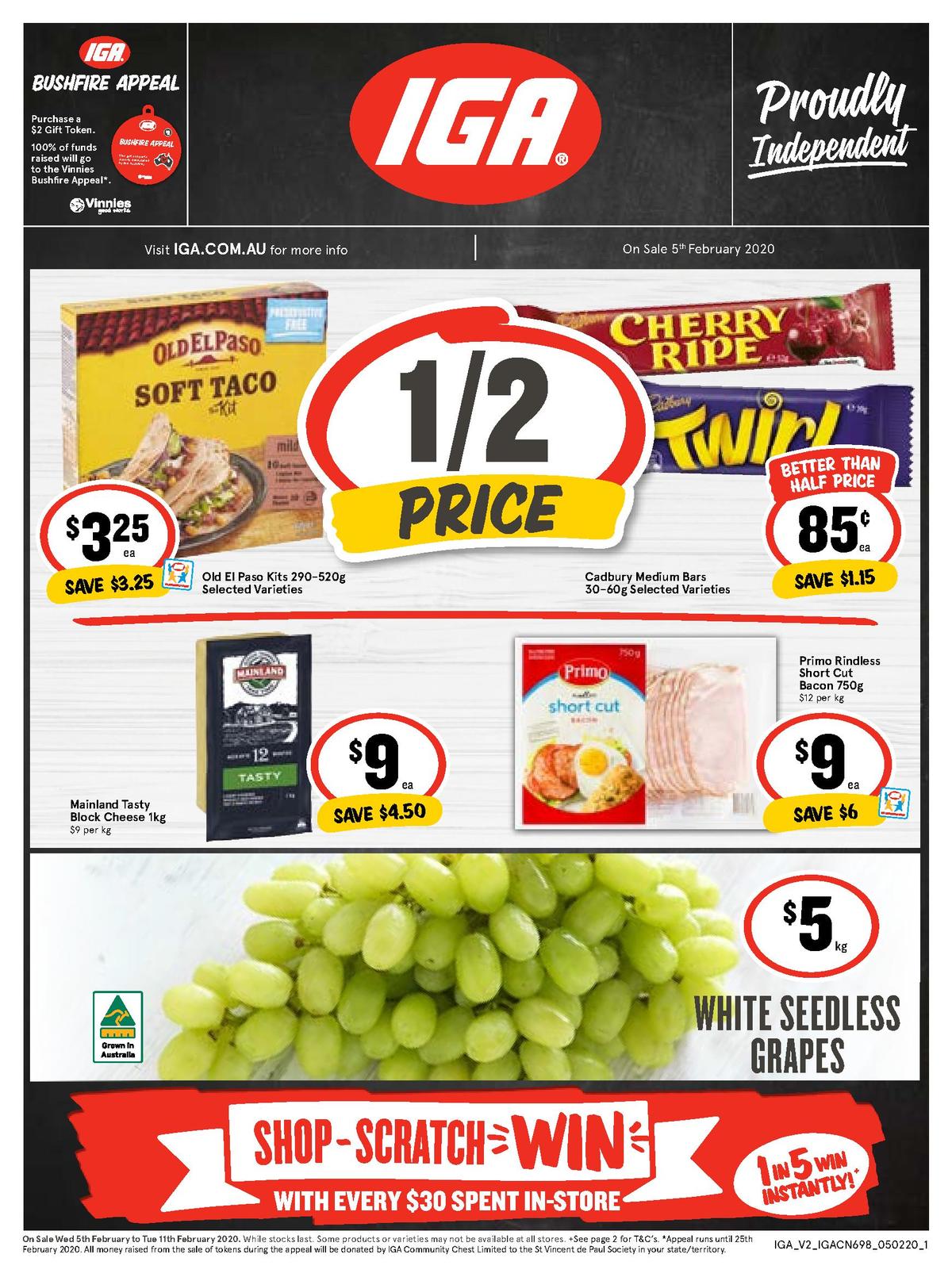 IGA Australia Catalogues & Specials from 5 February