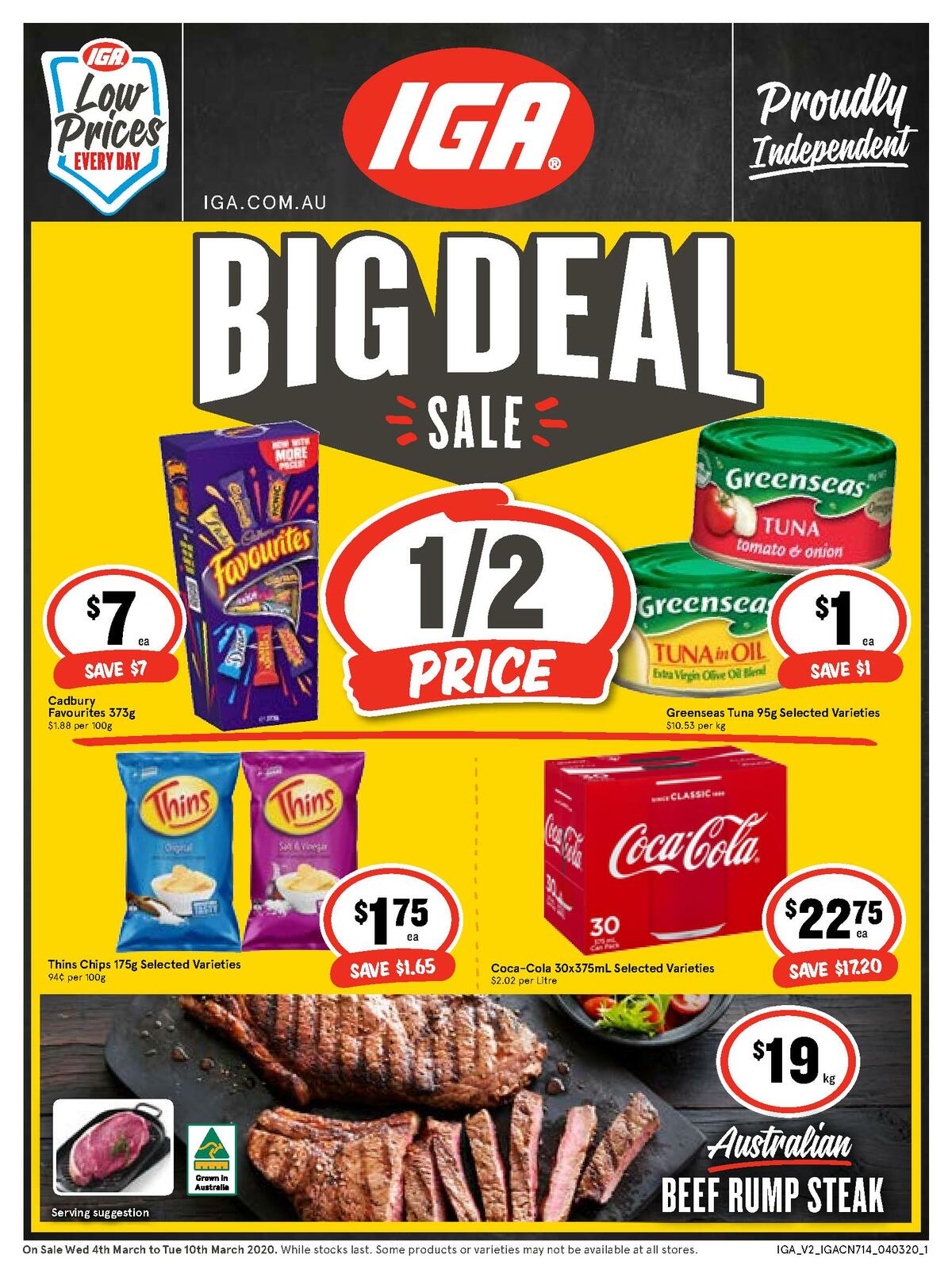 IGA Australia Catalogues & Specials from 4 March