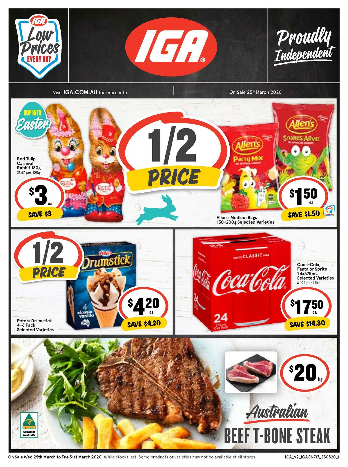 IGA Australia Catalogues & Specials from 25 March
