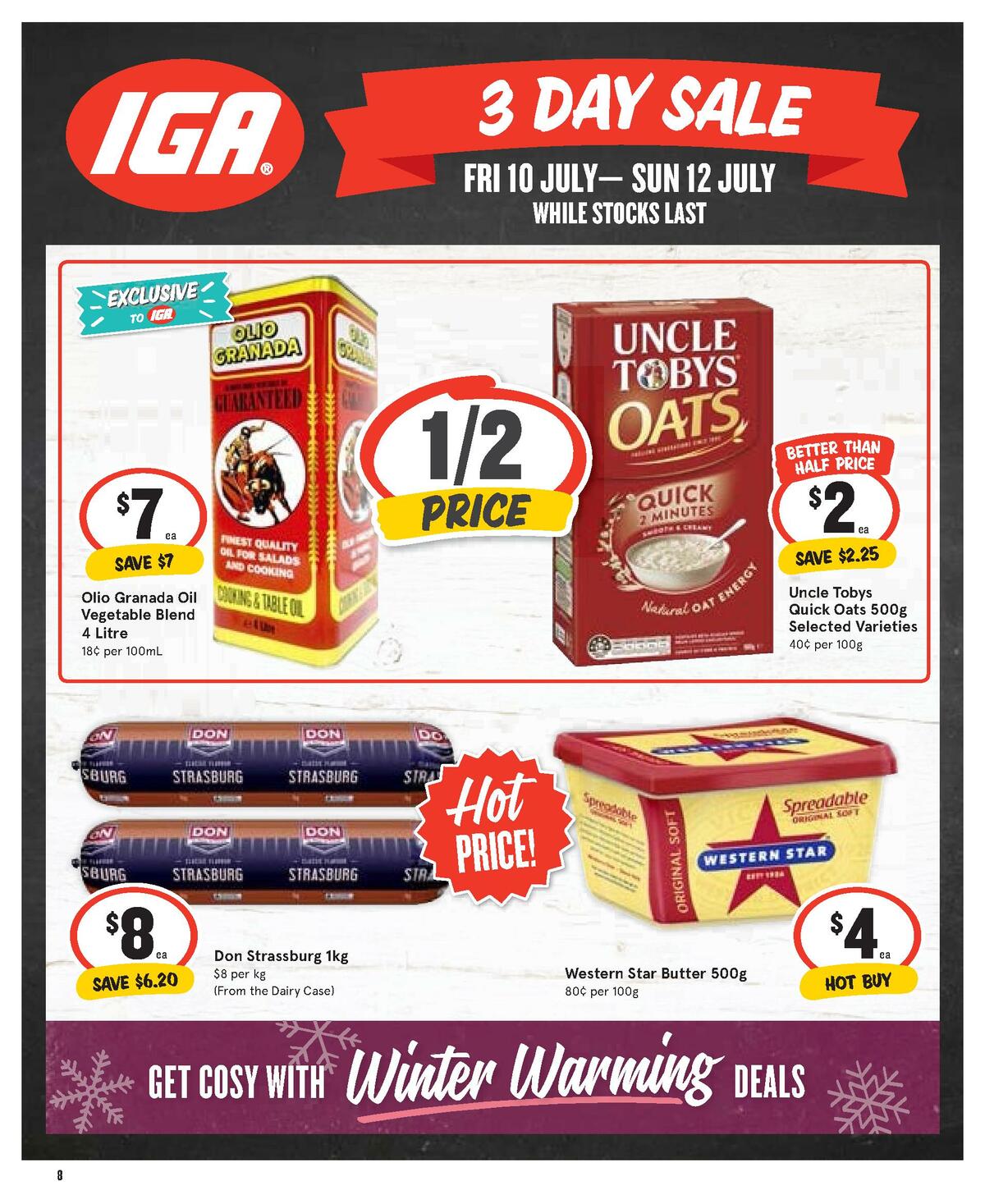 IGA 3 Day Sale Australia Catalogues & Specials from 10 July Page 2