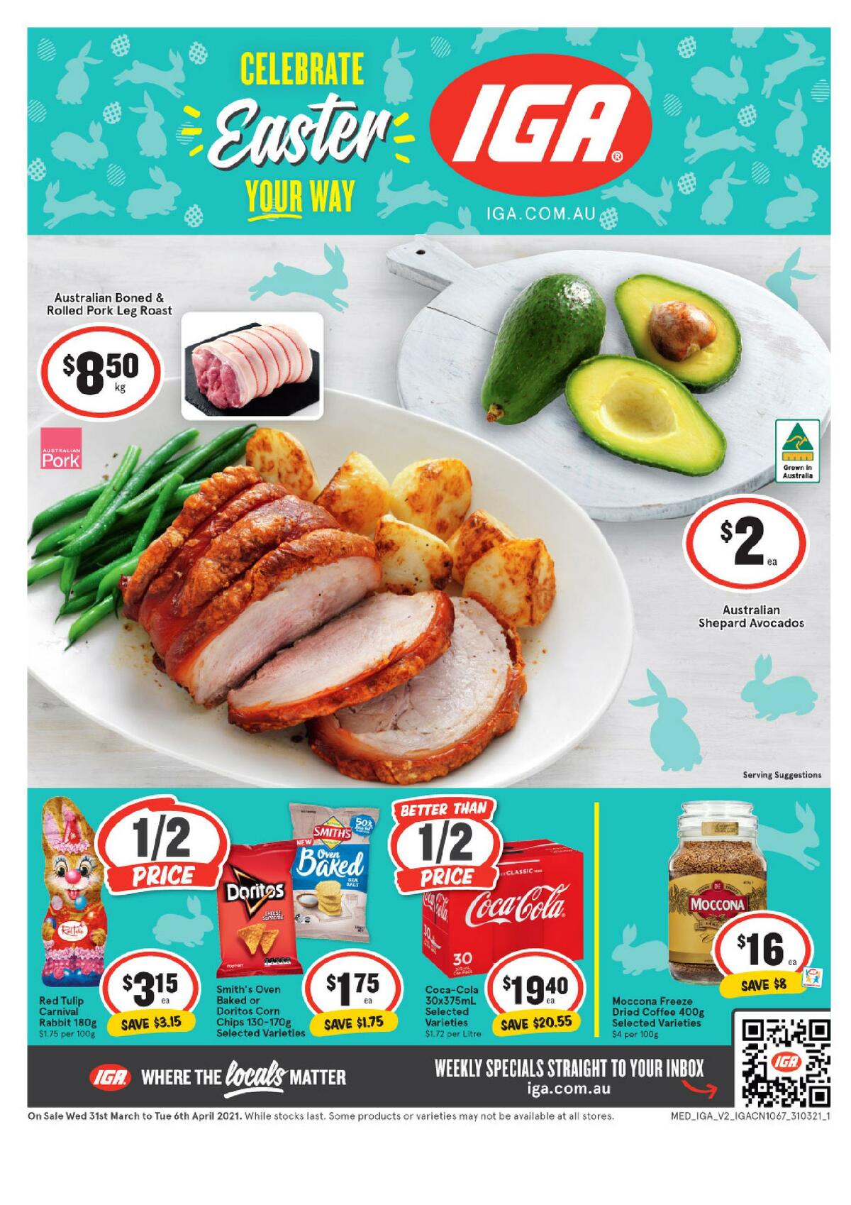 IGA Australia Catalogues & Specials from 31 March