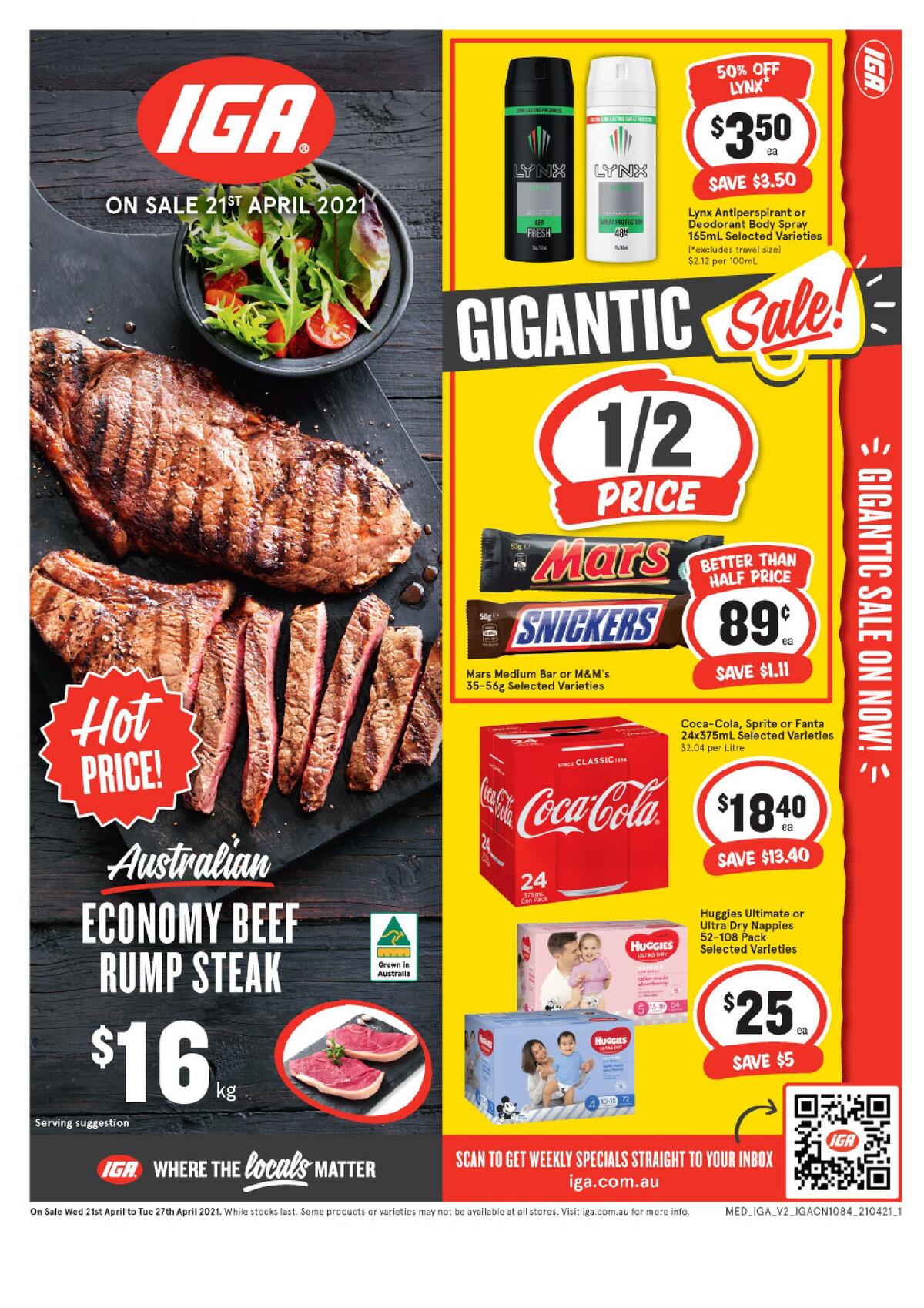 IGA Australia Catalogues & Specials from 21 April