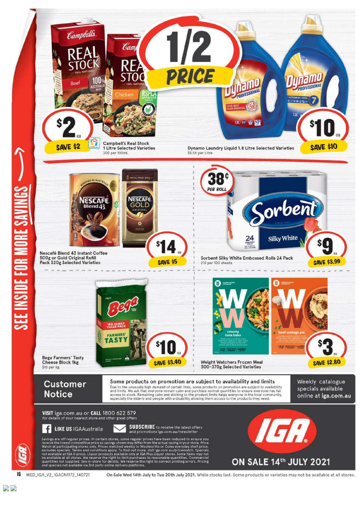 IGA Australia Catalogues & Specials for July 14 Page 14