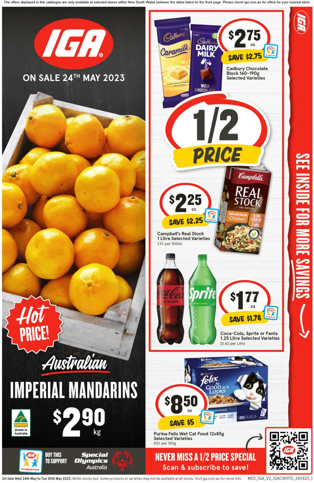 IGA Australia Catalogues & Specials from 24 May