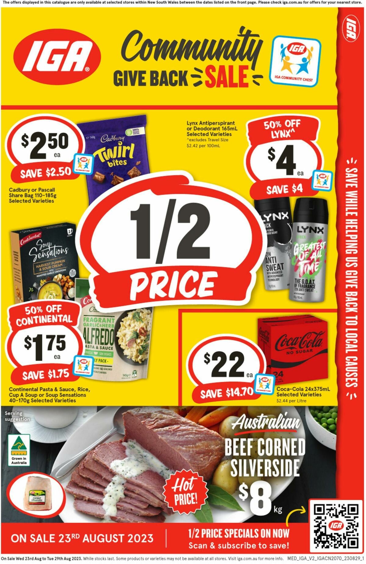 IGA Australia Catalogues & Specials from 23 August