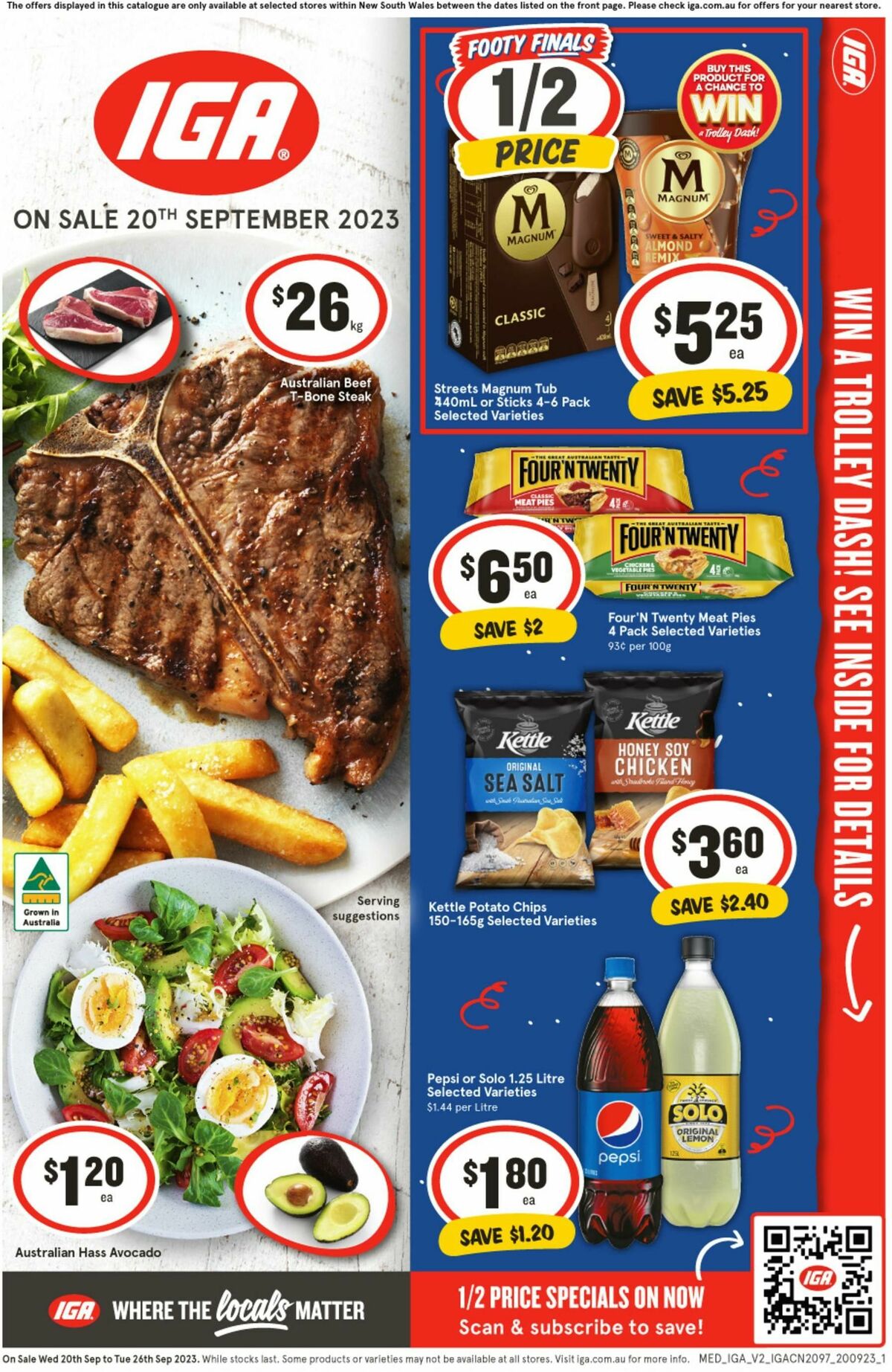 IGA Australia Catalogues & Specials from 20 September