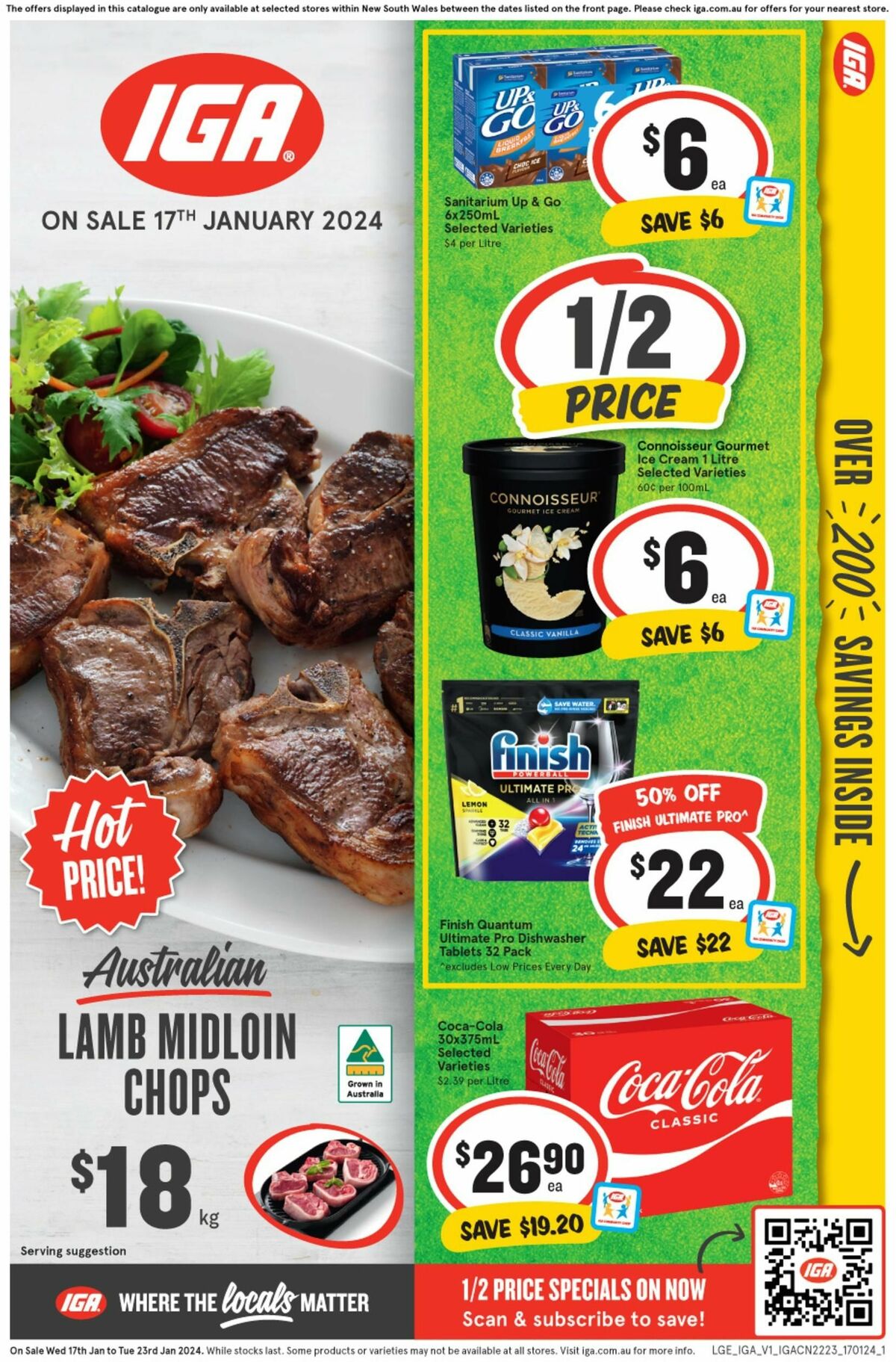 IGA Australia Catalogues & Specials from 17 January