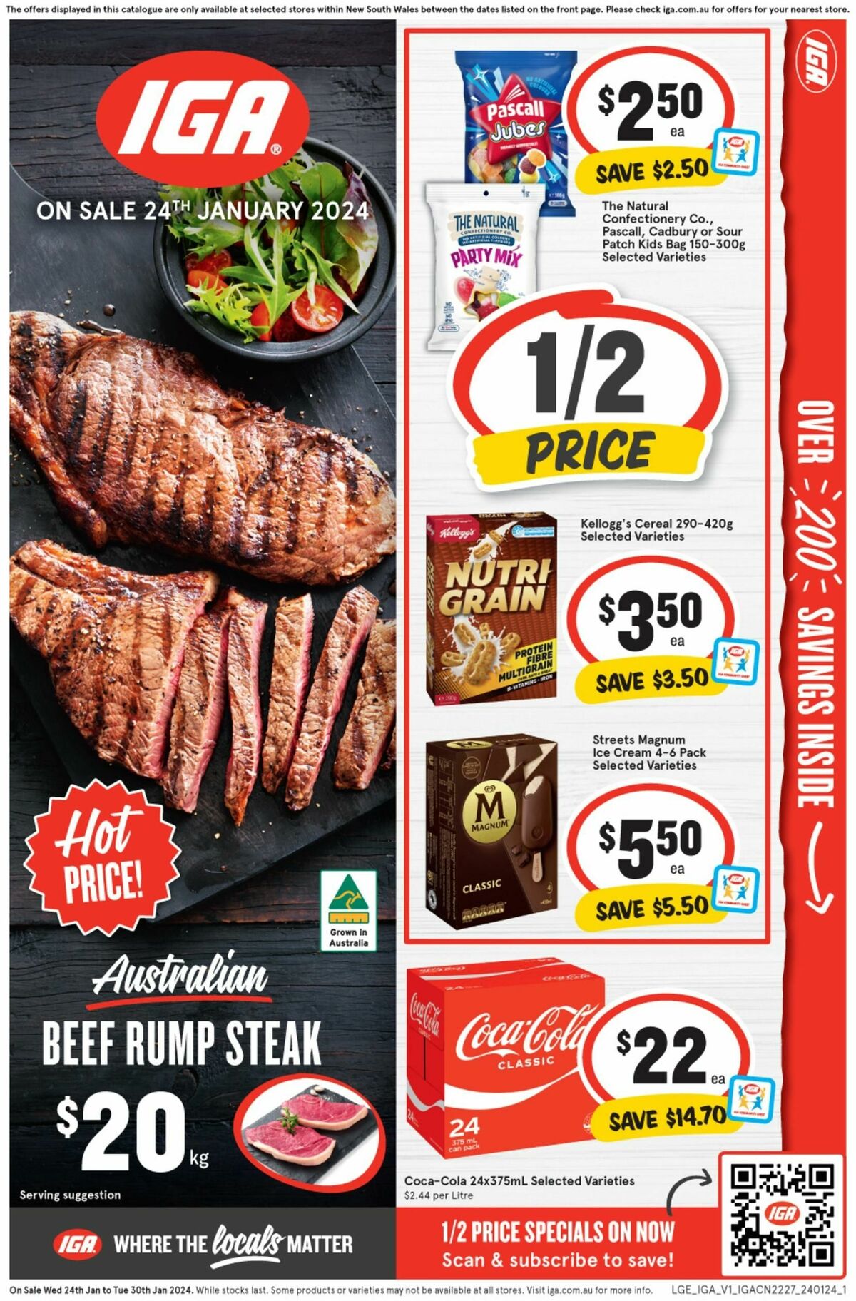 IGA Australia Catalogues & Specials from 24 January