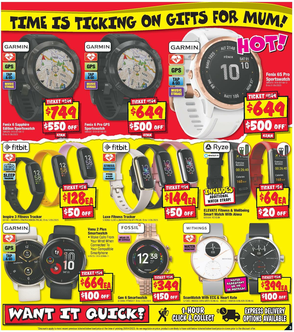 JB HiFi Mother's Day from 4 May Page 3