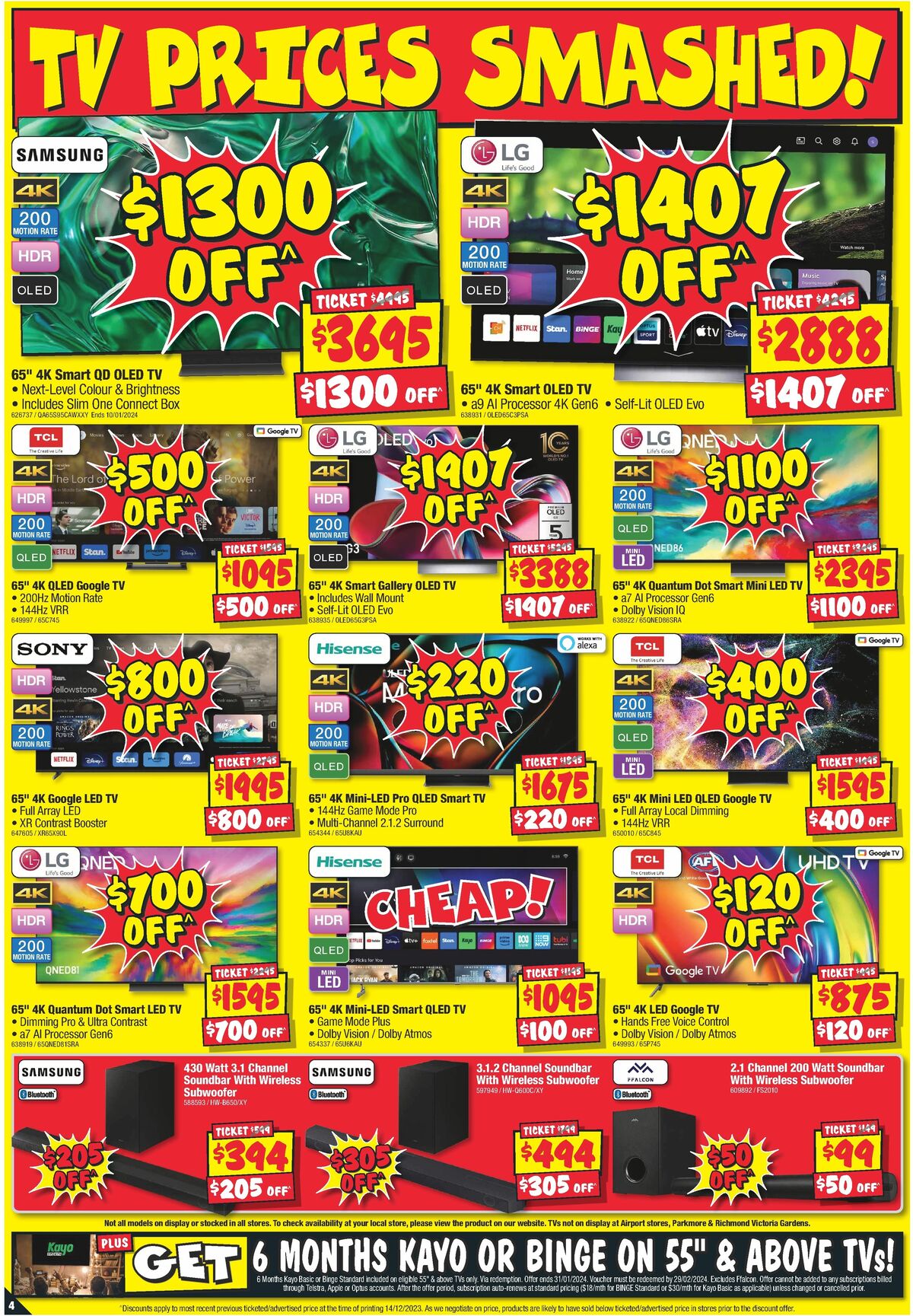 JB HiFi End of Year Madness from 26 December Page 4