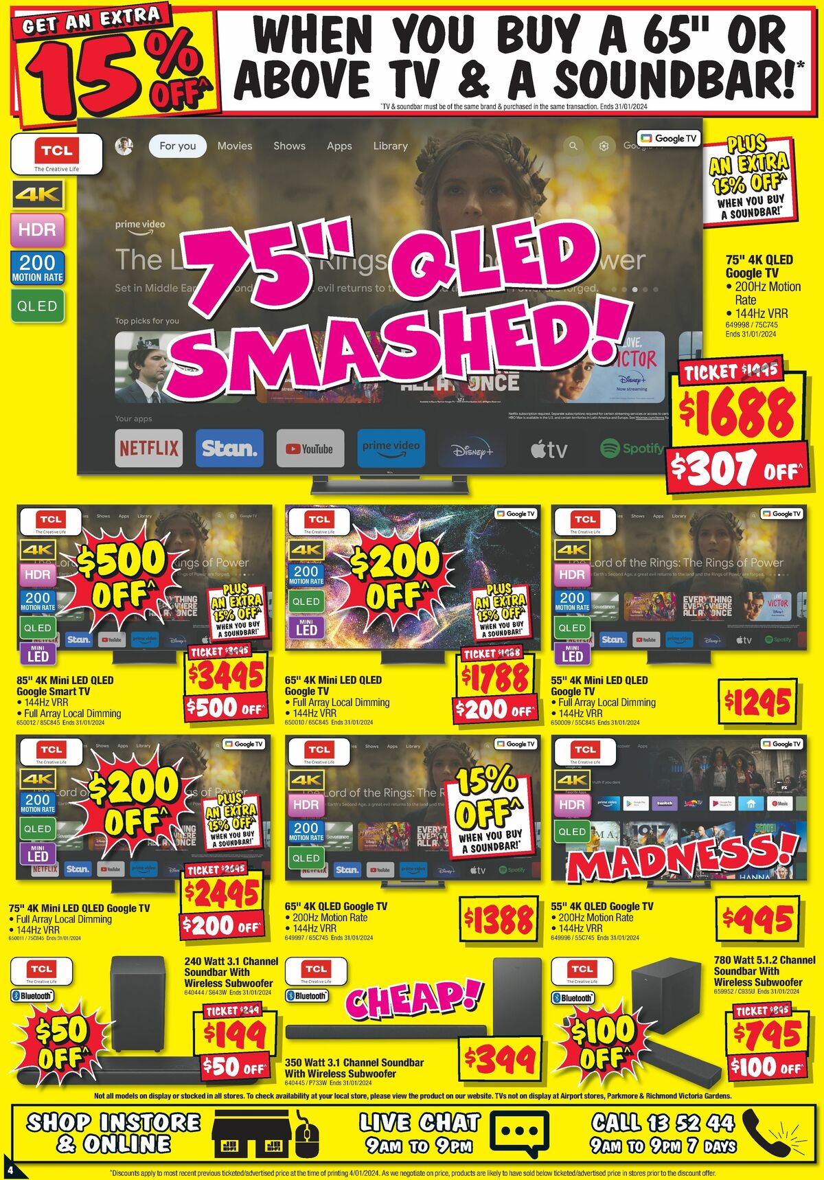 JB HiFi Big Brand Sellout! from 18 January Page 4