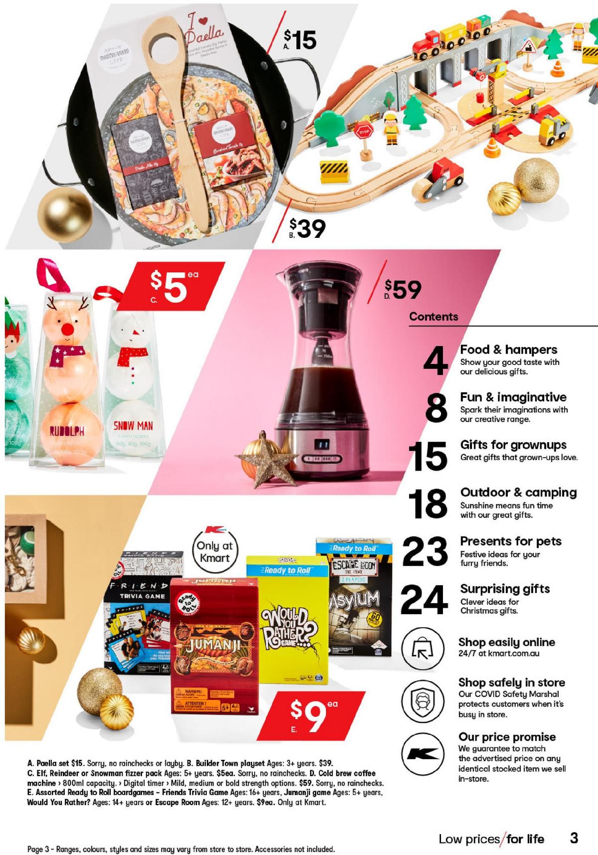 Kmart Joy to Your Christmas from 10 December Page 3