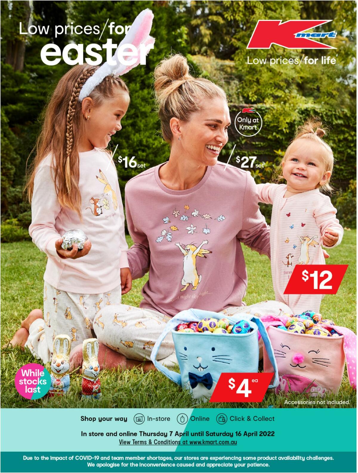 Kmart Easter from 7 April