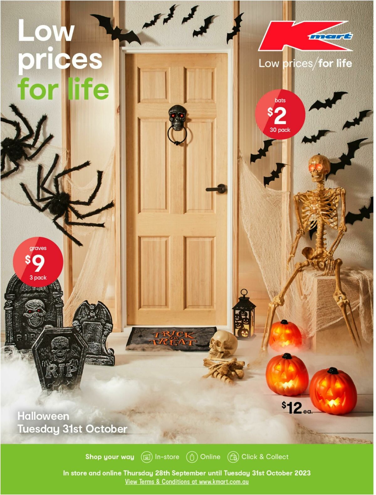 Kmart Halloween Lookbook from 28 September