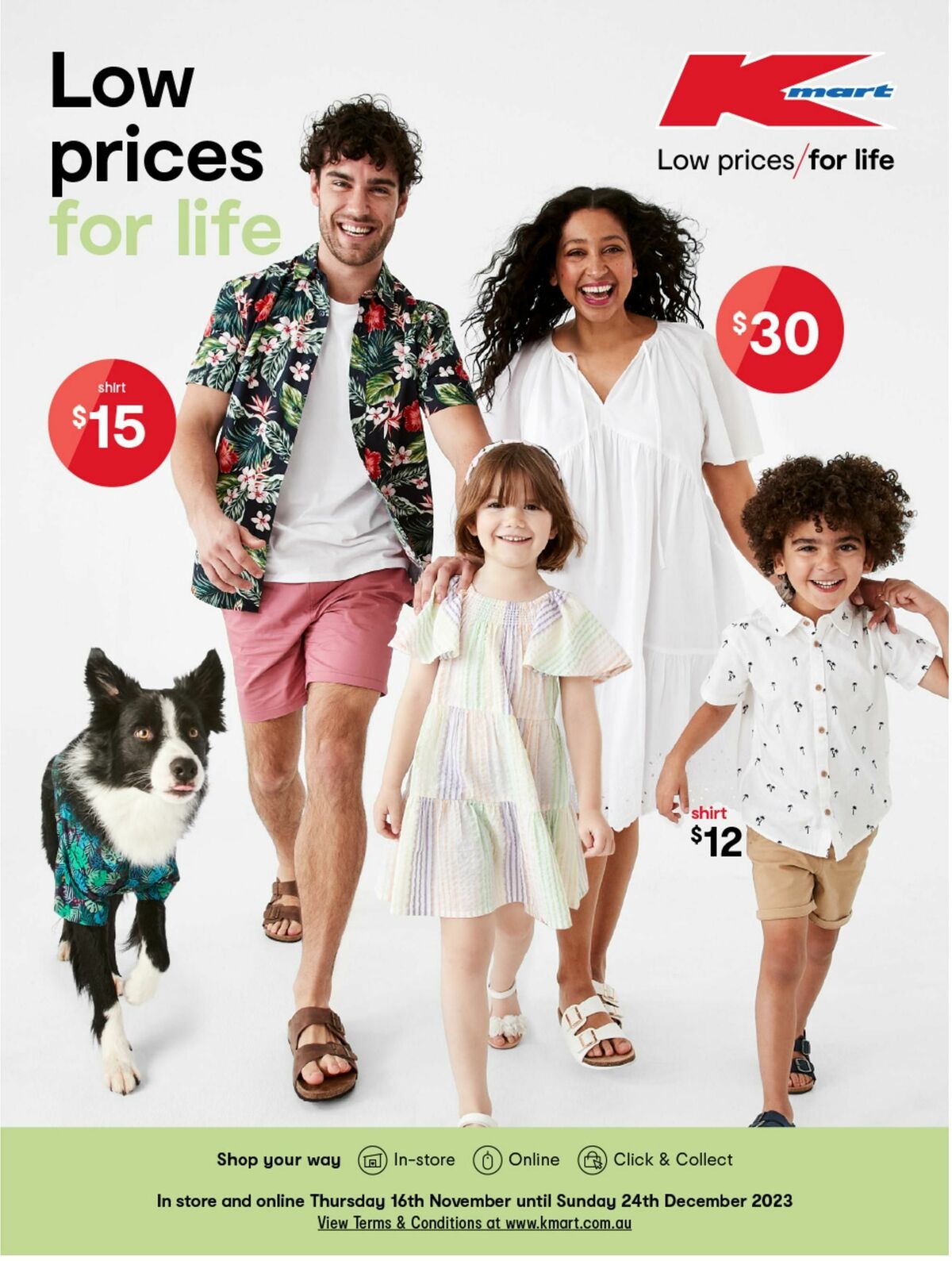 Kmart Low Prices for Life Summer from 16 November
