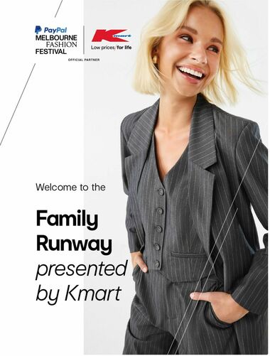 Kmart Welcome to the Family Runway