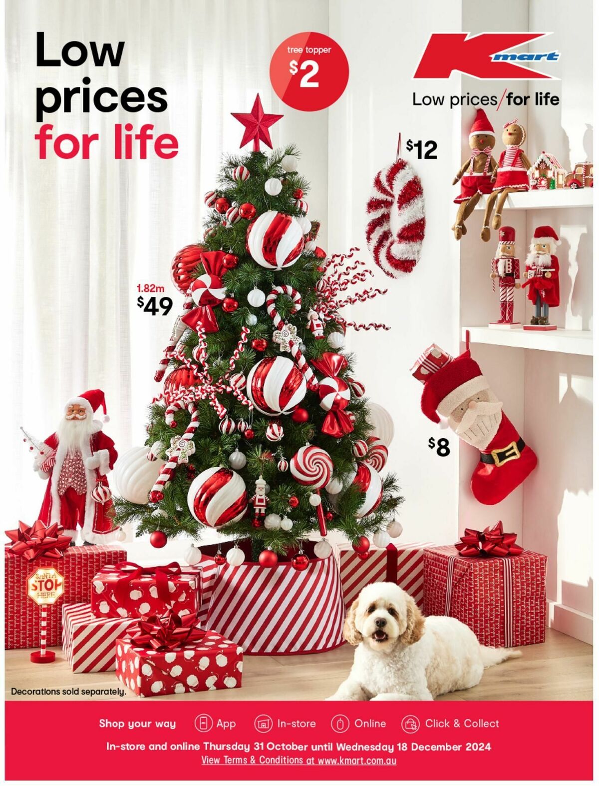 Kmart Low Prices for Life Christmas Trends from 31 October