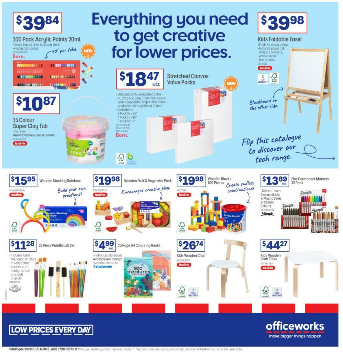 Officeworks Everything You Need To Get Creative For Lower Prices from