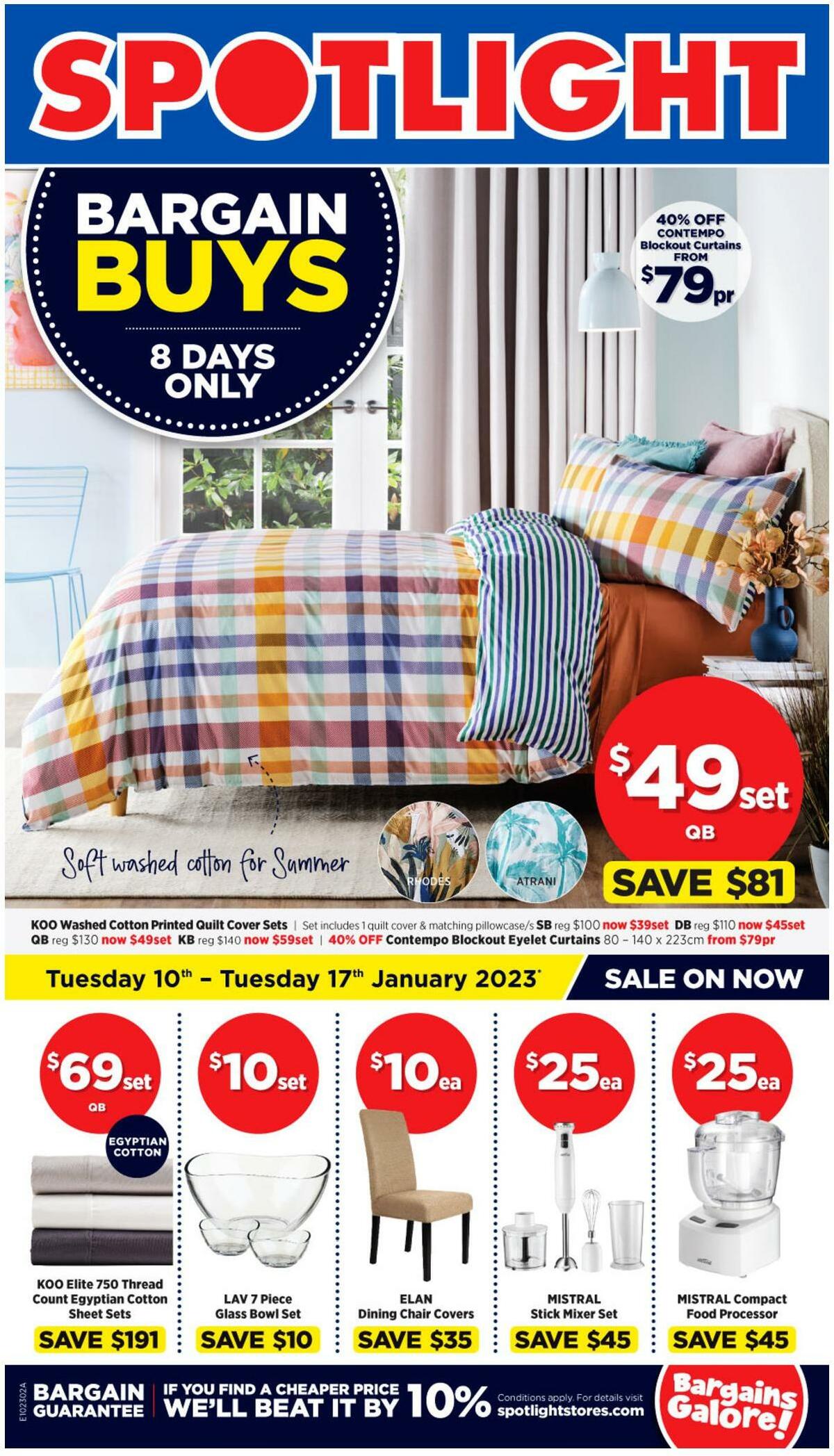 Spotlight from 10 January