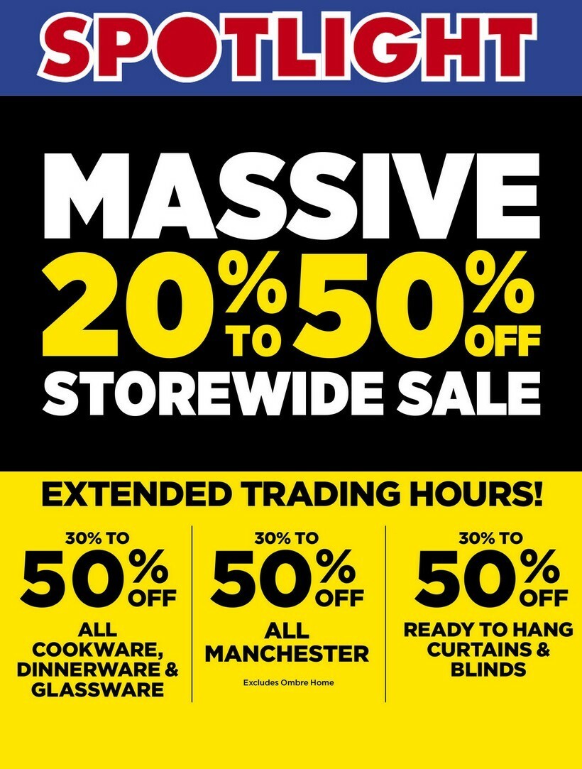 Spotlight from 1 June